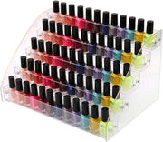 Organizzatore per Cosmetici Rotante - Organizzatore per Cosmetici Transparente - Lavello - 5 Livelli - Acrilico - Adatto per Lacchi e Balsami - Organizzatore per Cosmetici