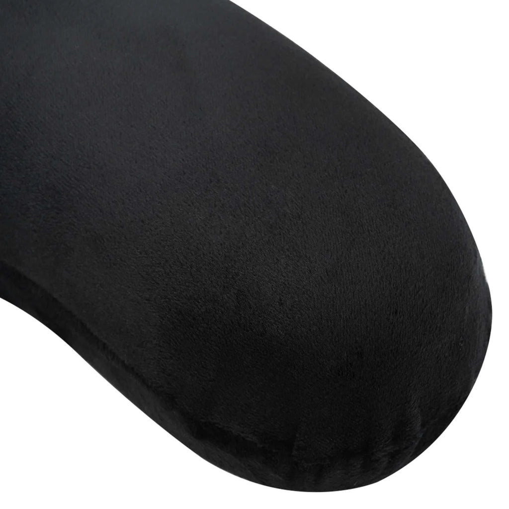 Cuscino da viaggio per il collo Nero Schiuma Memory CFW8068755