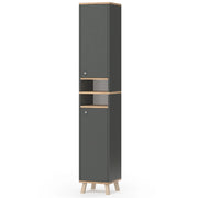 Vicco Mobile bagno alto Antracite 30 x 174 cm