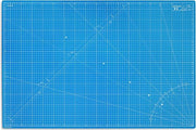 Matita Snijmat 5-laagse Blauw 3 mm Dikte - A1 Formato - Raster a doppia faccia - Matita Snijonderlegger metrico - Quilting, Sartoriale, Patchwork - 90 x 60 cm