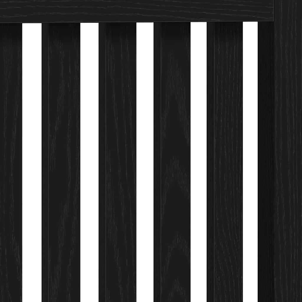 Copertura per radiatori Rovere Nero 78 x 19 x 81,5 cm 884102