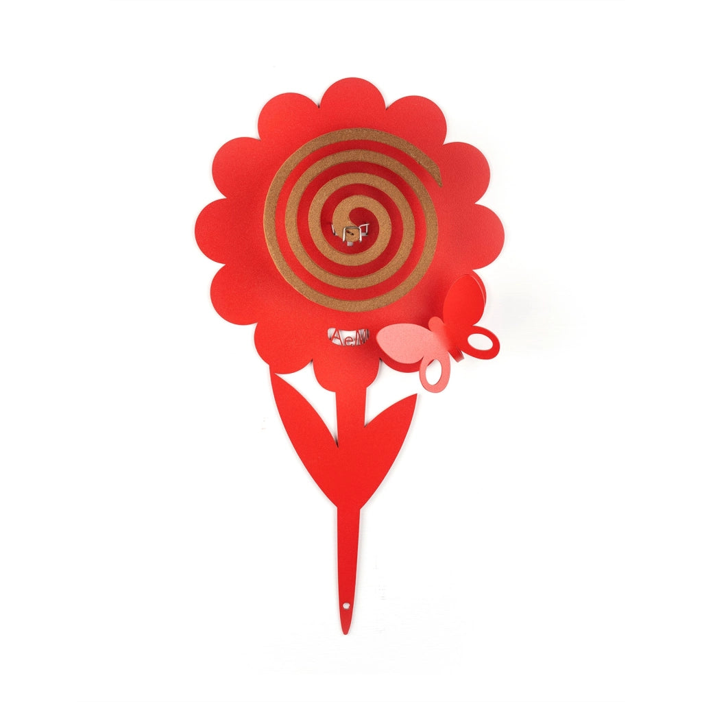 Confezione di 4  Porta zampironi da vaso Girasole Rosso
