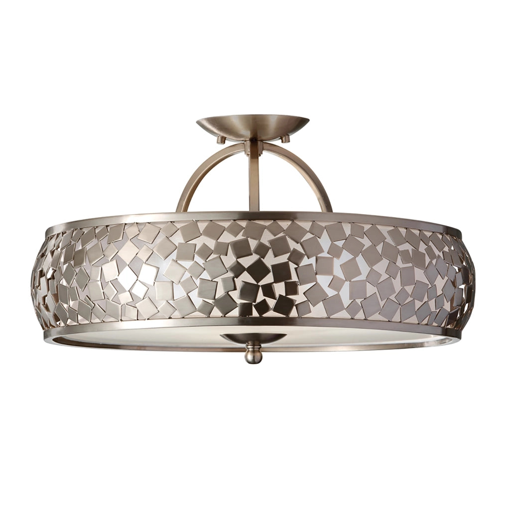 Lampada a Soffitto 4 Luci Rama In Acciaio Nero A Bracci E Sfere In Vetro Opalino