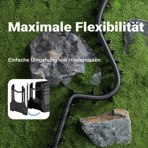 Supporto per tubi acqua di scarico camper caravan e roulotte 4,5 m, estensibile per tubazioni fino a Ø 94 mm, per smaltimento acque nere e grigie in campeggio