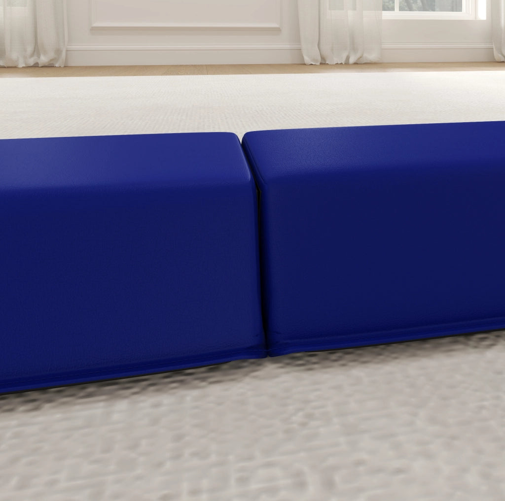 Trave da equilibrio pieghevole 236 cm in EVA, blu