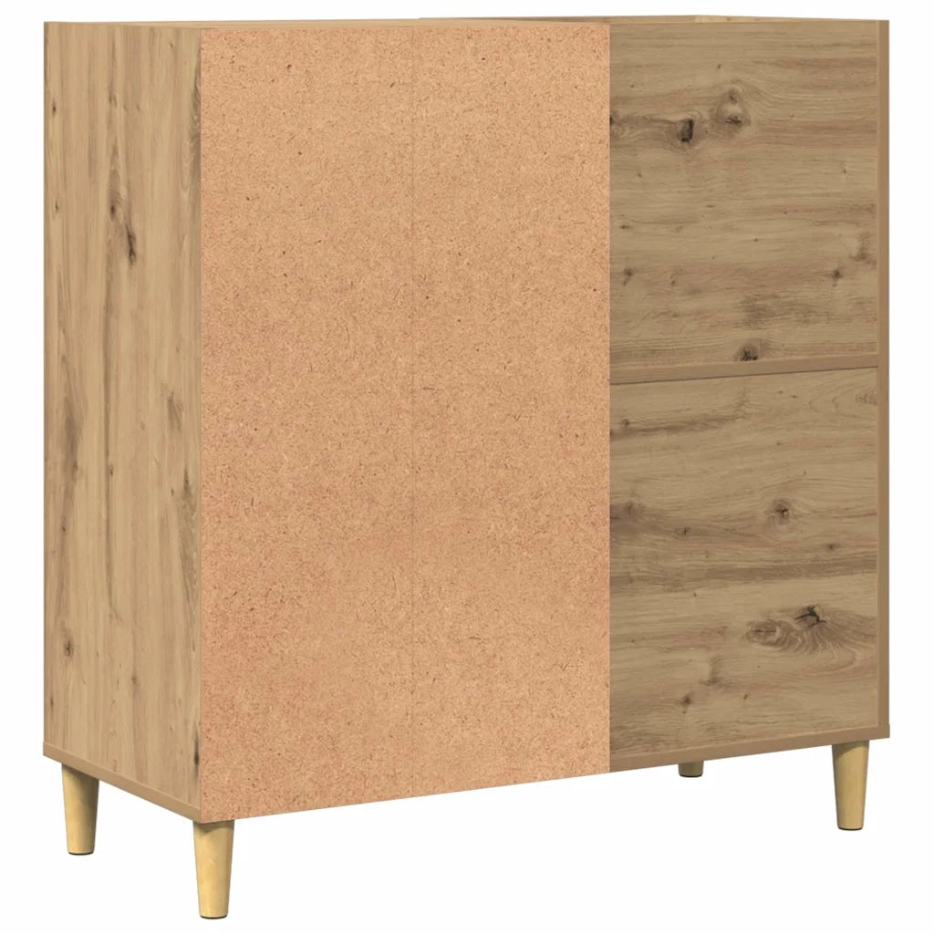 Mobile Porta Dischi Artigianale 84,5x38x89 cm Legno Multistrato 857172