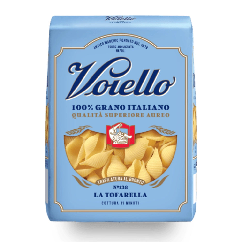 Voiello la tofarella n. 138 pasta trafilata al bronzo confezione da 500 grammi