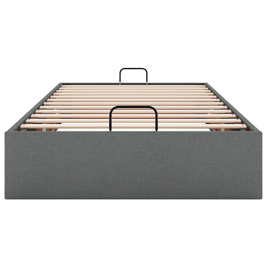 Struttura Letto Pouf senza Materasso 100x200 cm in Tessuto 3310855