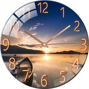 Orologio da Parete Silenzioso Design Moderno Orologio da Parete Silenzioso per Soggiorno, Cucina, Ufficio e Camera da Letto (#07)
