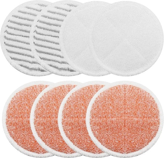 Set di sostituzione per il dweil pad, adatto per il modello 2039A e 2124, composto da: 4 spazzole rigide, 2 spazzole morbide, 2 set di spazzole rigide (pacchetto da 8)