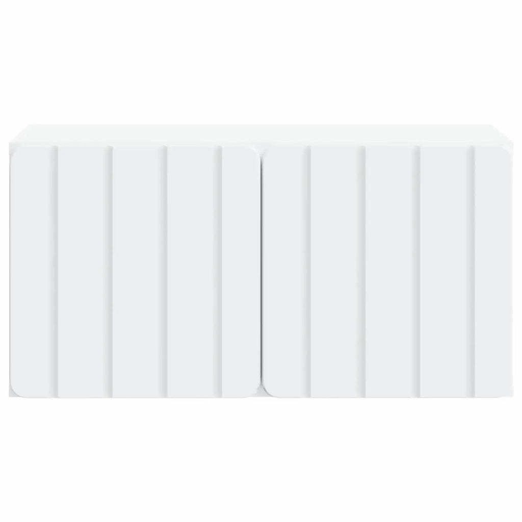 Mobile Porta TV da Muro Bianco 59,5 x 31 x 30 cm 898365