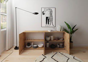 Madia 4 Ante 200x40x83,5 cm Elios Quercia Natura