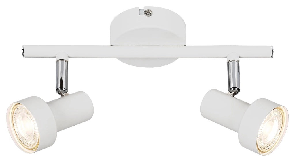 Faretto soffitto/parete bianco 2xGU10 Rabalux Konrad