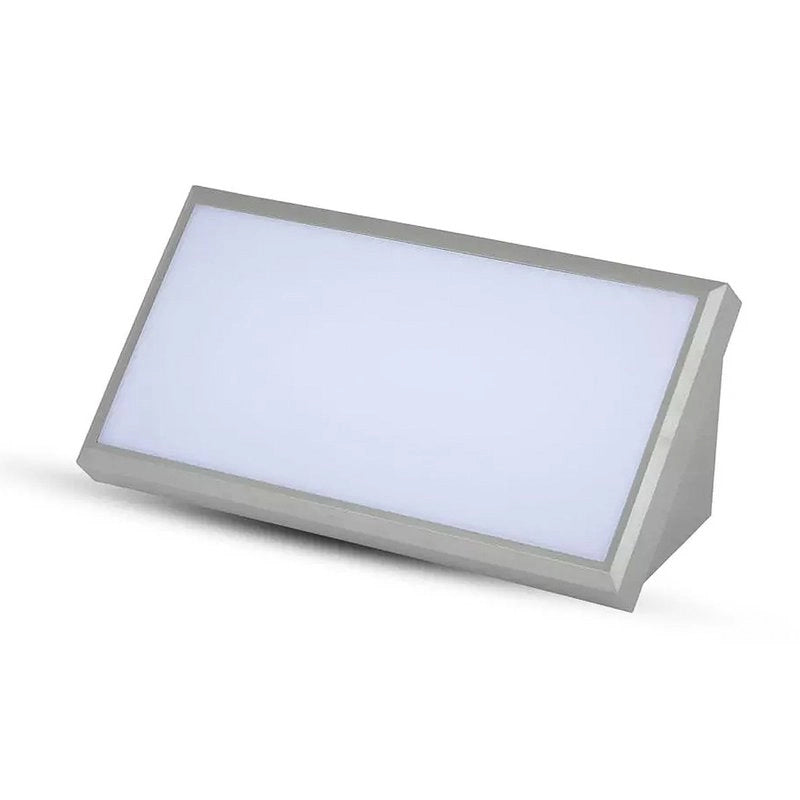Applique Lampada Led Da Parete Angolare 20W Colore Grigio 3000K IP65 Luce Indiretto SKU-218236