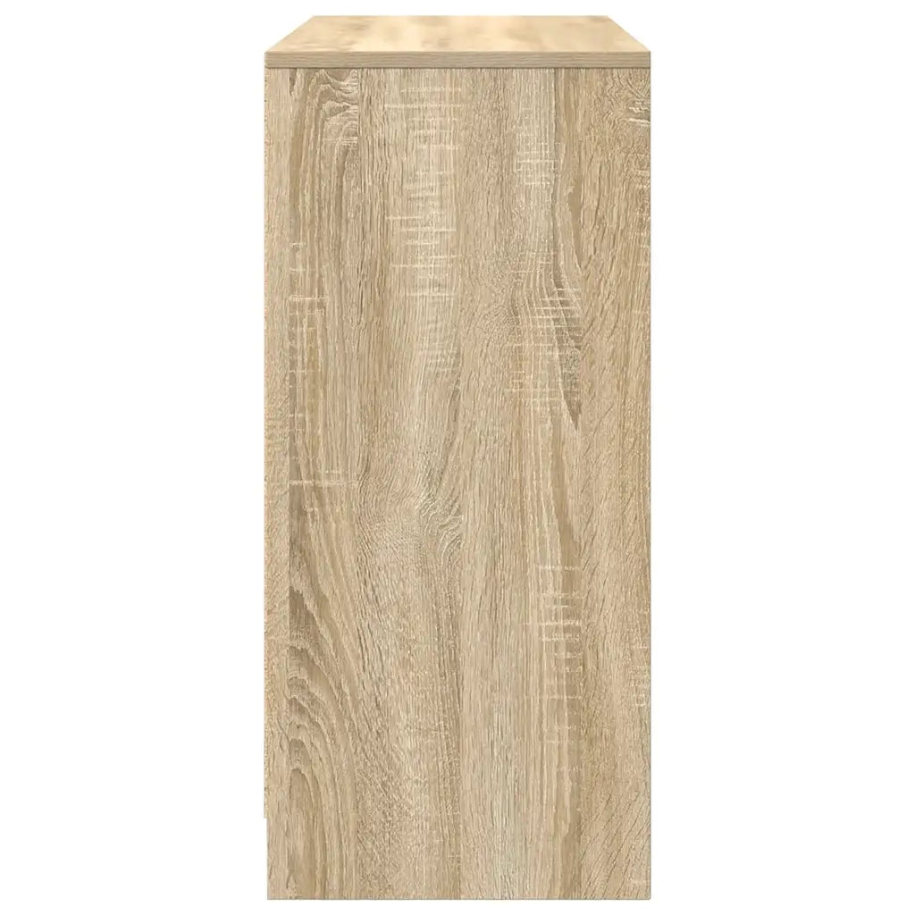 Credenza Rovere Sonoma 85x34x76 cm in Legno Multistrato 861627