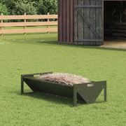 Abbeveratoio per bestiame Verde oliva 108 x 50 x 28 cm