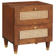 vidaXL Comodini con cassetto 40 x 33.5 x 46 cm