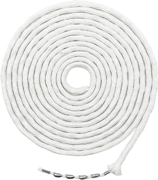 Loodband per tende, catena in piombo pesante, sistema di aggancio liscio, piegatura perfetta, rete anti zanzare - 30 g/5 m