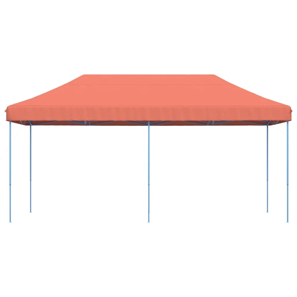 Tenda da Festa Pieghevole Pop-Up Terracotta 580x292x315 cm 4004941
