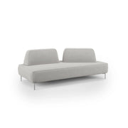 Newton Divano modulare con schienali movibili T07 167 cm grigio