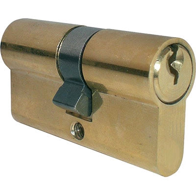 CILINDRO SAGOMATO 2300 IBFM - OTTONE CHIAVI 3 CAMMA DIN MM 54 27+27 KA- 2 pezzi