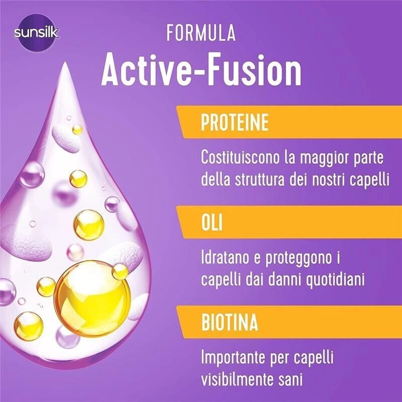 SUNSILK  CREMA CAPELLI 200 ML LISCIO PERFETTO ANTICRESPO CON BIOTINA OKY