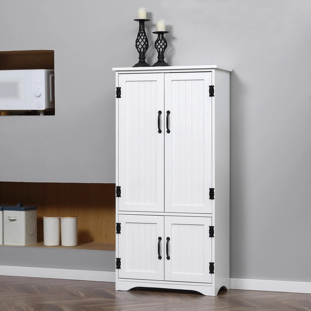 Armadio da cucina con ante e ripiani ¨C Minimal ¨C bianco