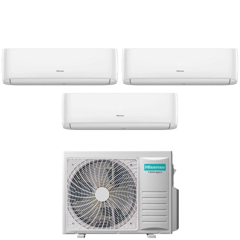 Condizionatore Trial Split Hisense Hi-Comfort 9+12+12 con 3AMW72U4RJC R-32 Wi-Fi Integrato