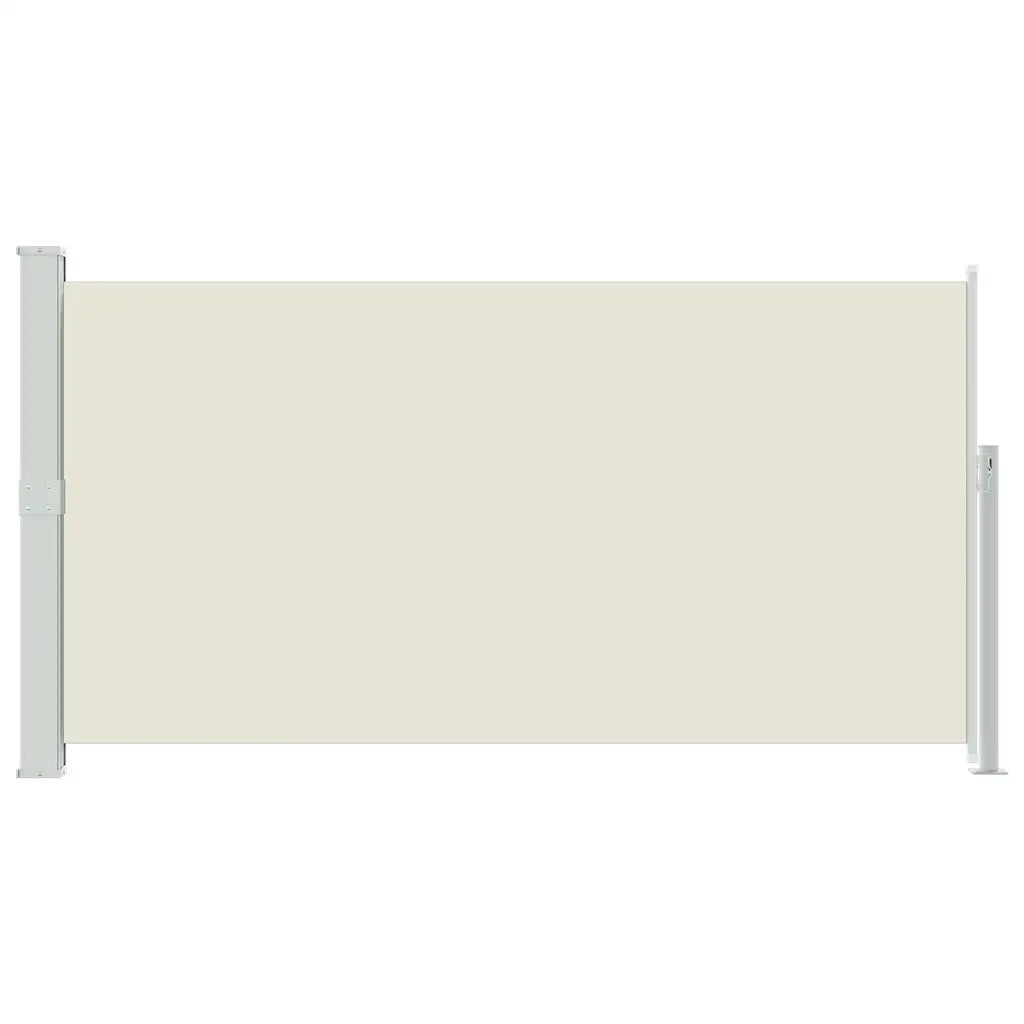 Tendalino Laterale per Patio-Tenda da Sole Laterale per Patio Terrazzo 160 x 300 cm Crema