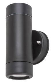 Applique esterno minimal 2xGU10 Medina nero opaco Rabalux