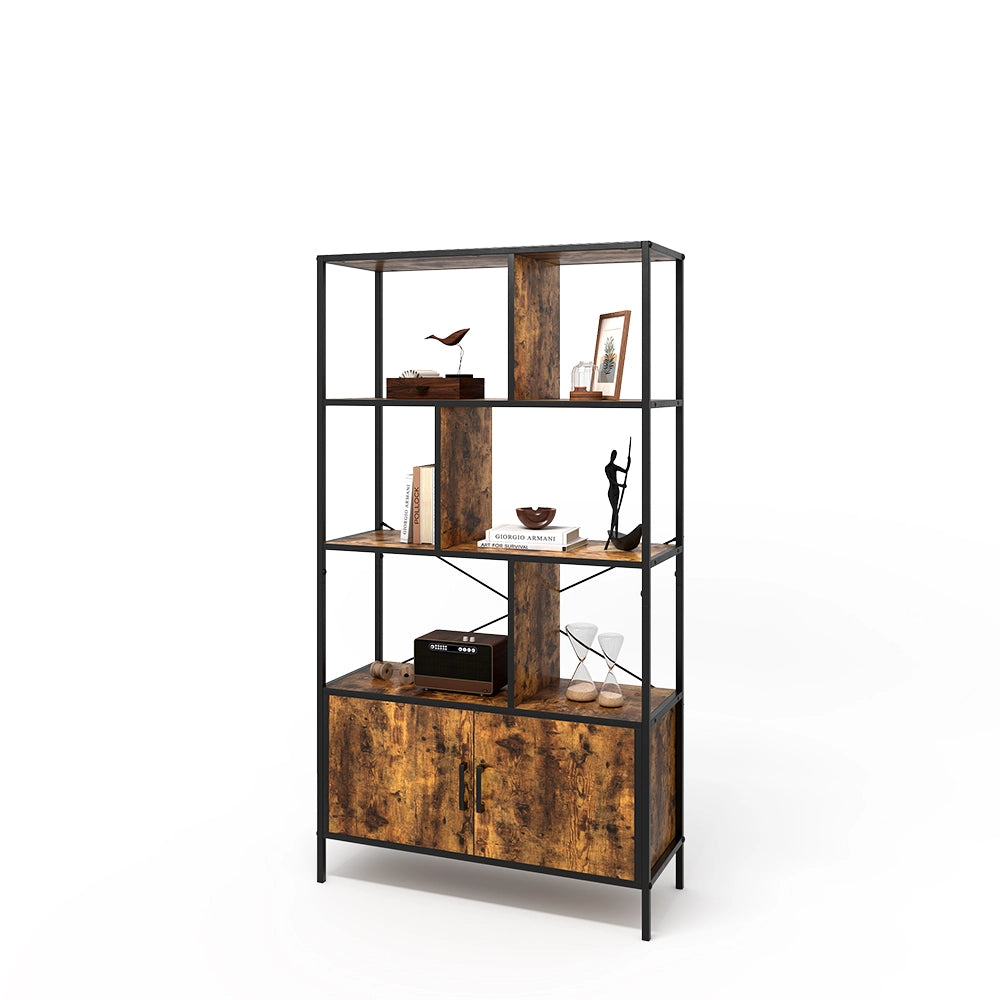Vicco Divisorio per ambienti Rovere rustico 80 x 146.5 cm con 2 porte