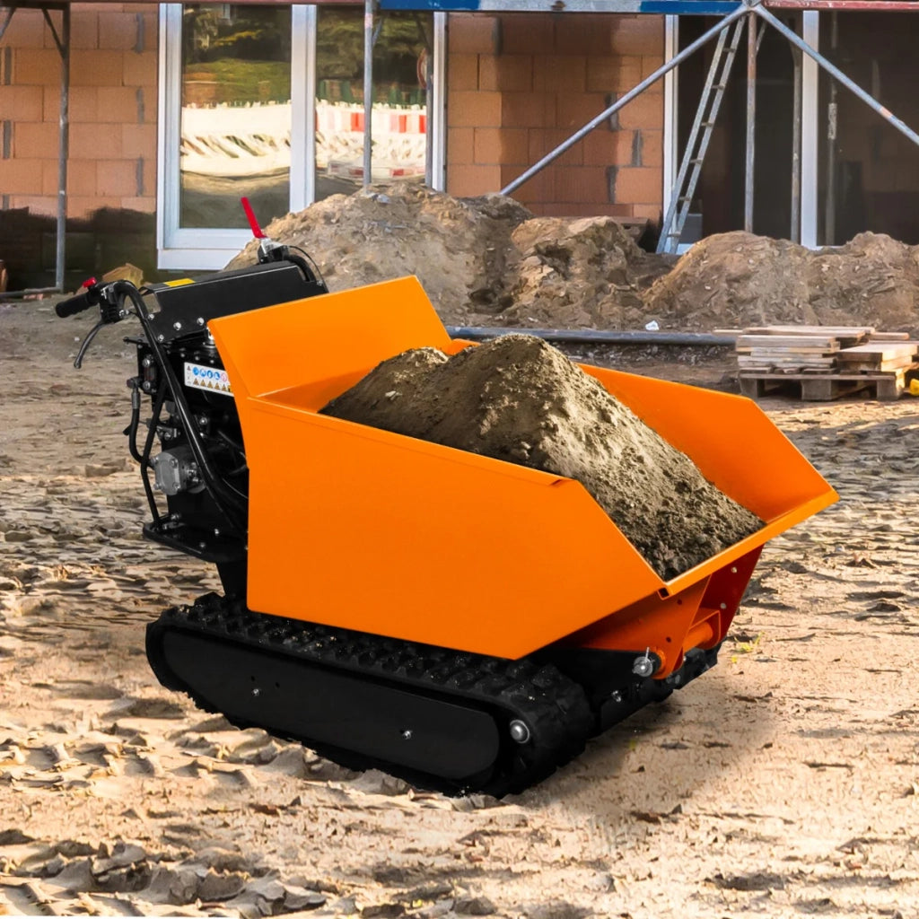 Dumper Cingolato con cassone ribaltabile idraulico 500 kg di carico utile 270cc 9CV