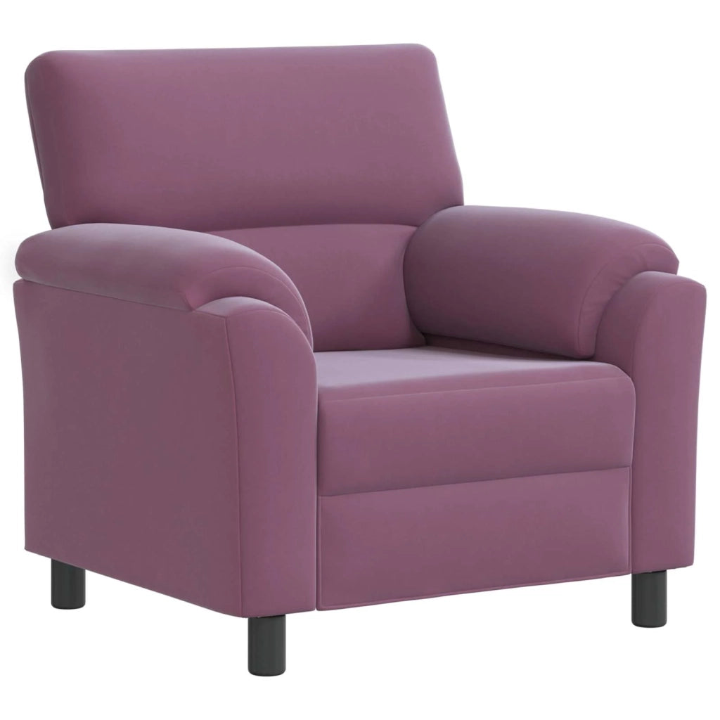 Set di divani 3 pcs Viola Velluto 3430489