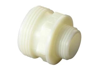 NIPPLO DI PASSAGGIO IN PA- - ø 1x20, filetto M 29x1,75 - 5 pezzi BUCCHI