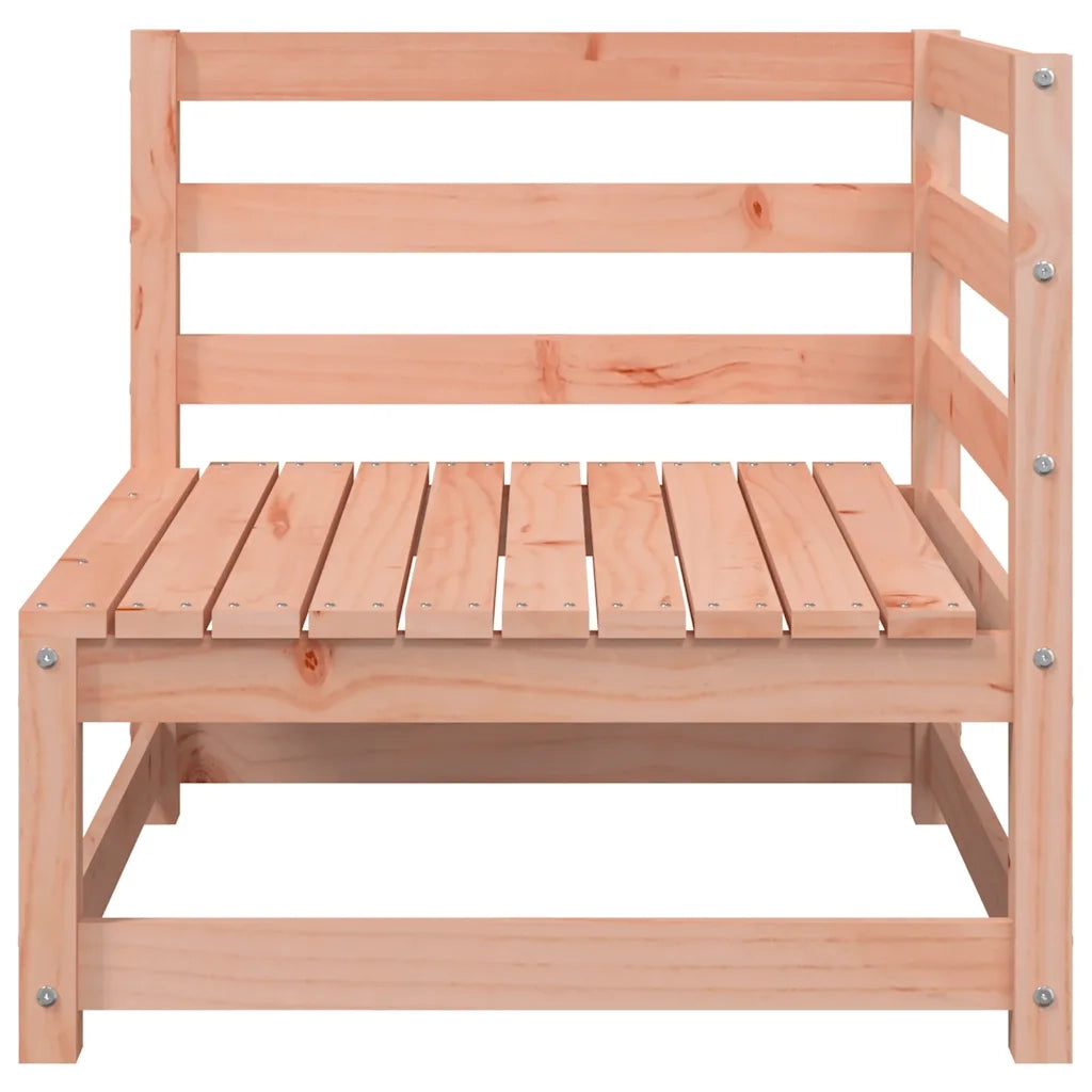 Divano componibile-Divani Angolari Giardino 2pz 70x70x67cm Legno Massello Douglas