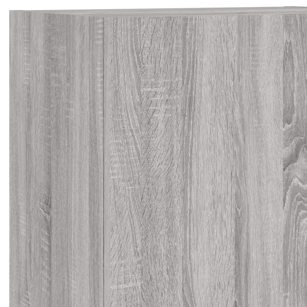 Mobili TV a Muro 4pz Grigio Sonoma in Legno Multistrato 3216433