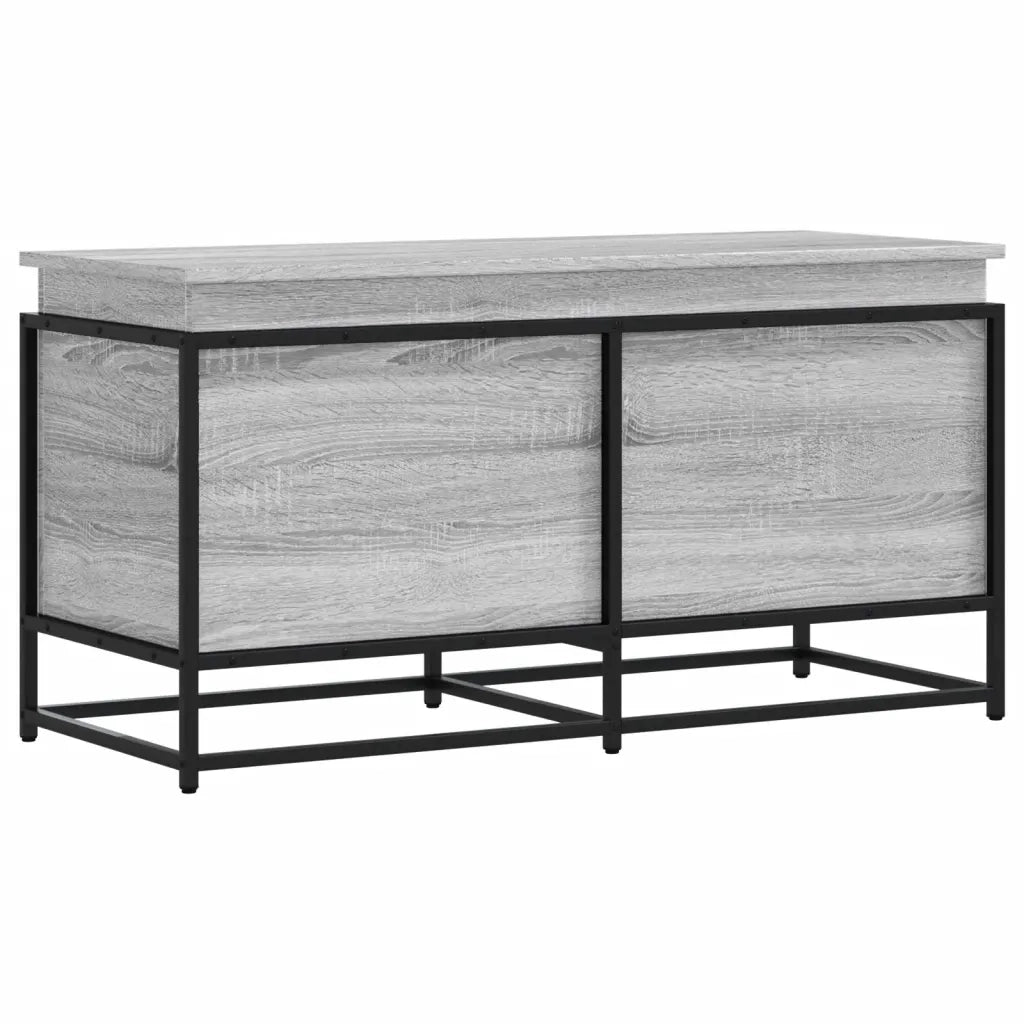 Contenitore con Coperchio Grigio Sonoma 100x40x51,5 Truciolato 848807