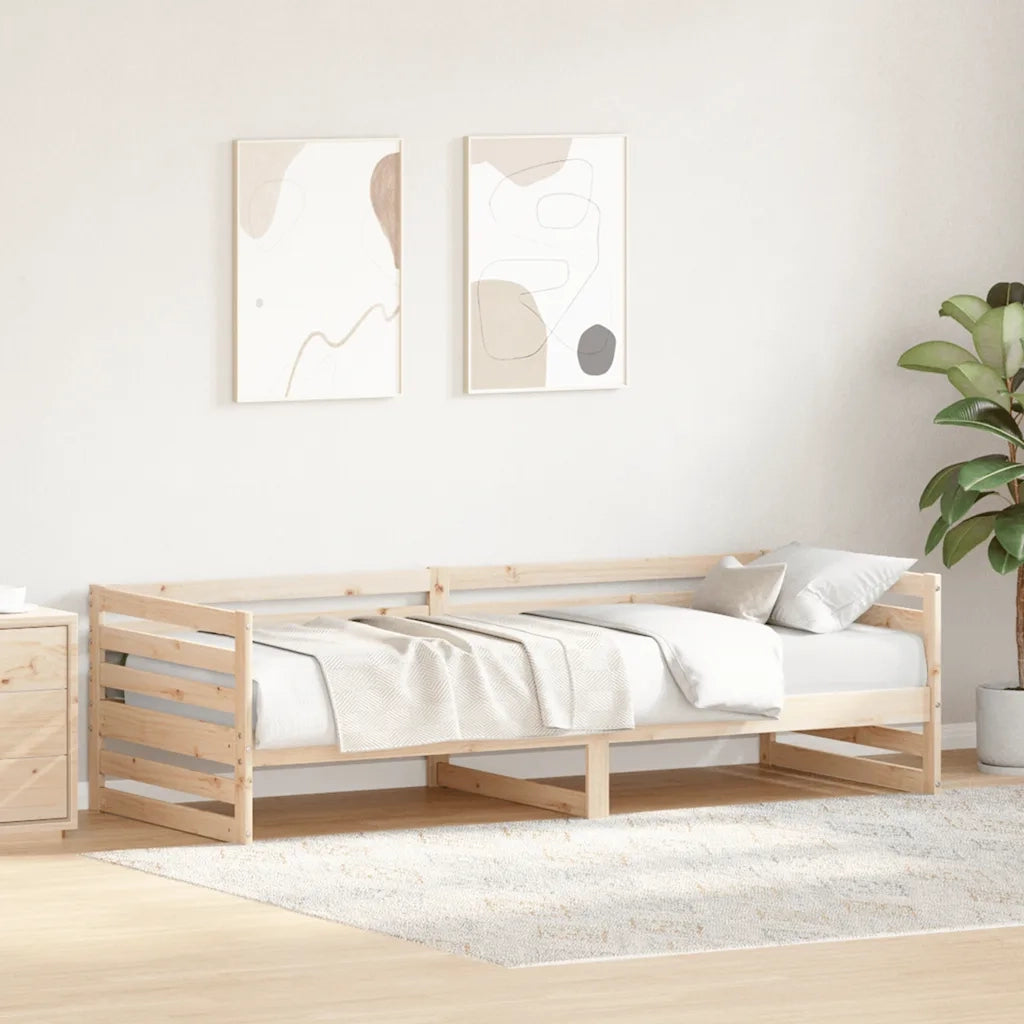 Lettino da giorno senza Materasso 80x200 cm in Legno Massello di Pino 868197