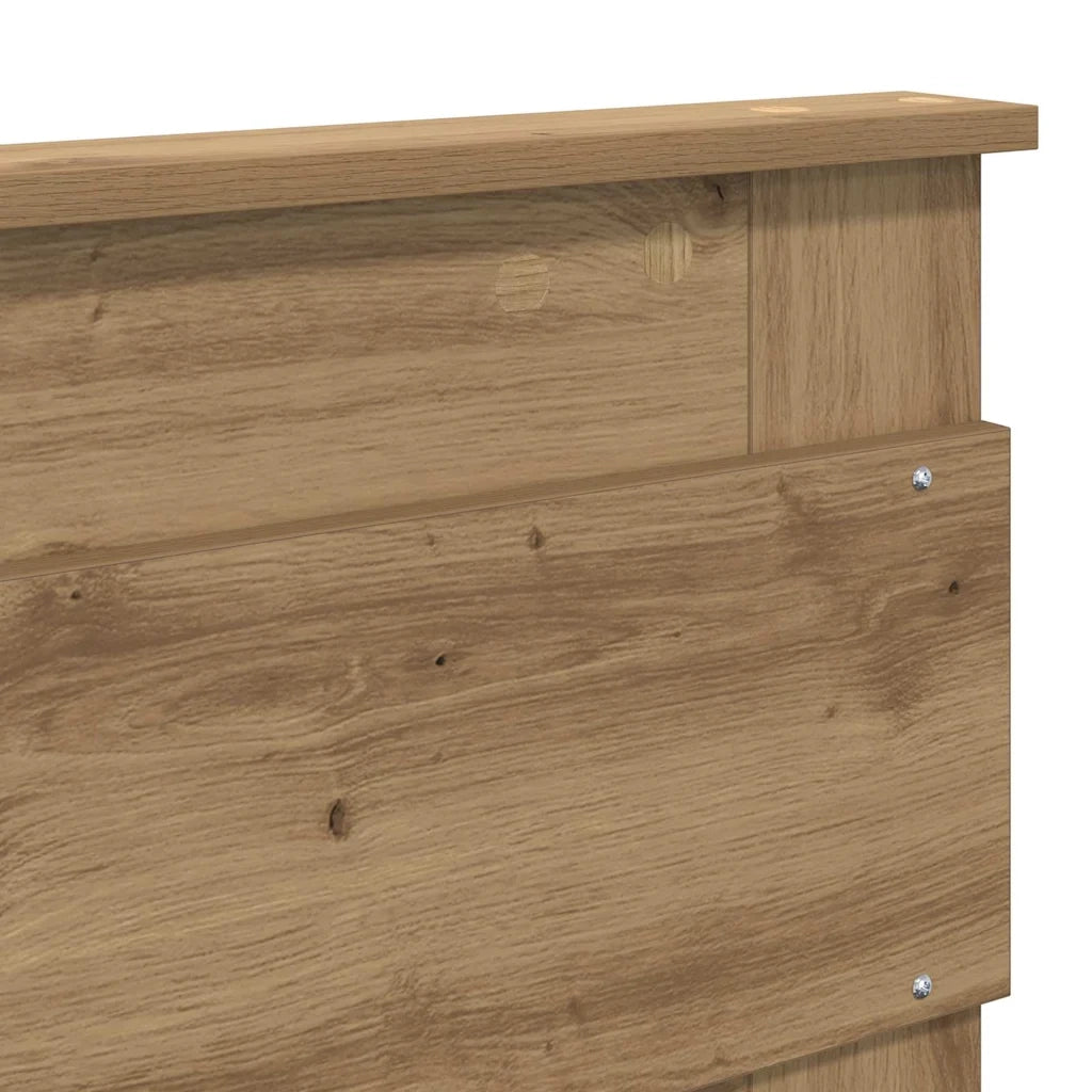 Testiera-Testata-Testiera Decorativa Rovere artigianale 120 cm Legno multistrato 640677