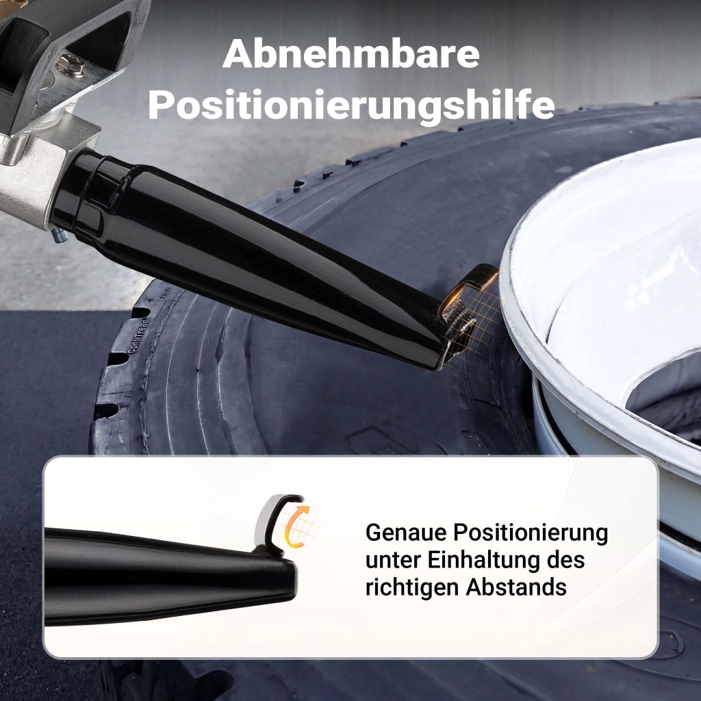 Booster gonfiaggio pneumatici ad aria compressa, gonfiatore rapido gomme portatile, 7 l, per pneumatici da 6-8 bar, pompa d'urto, compressore per auto e moto