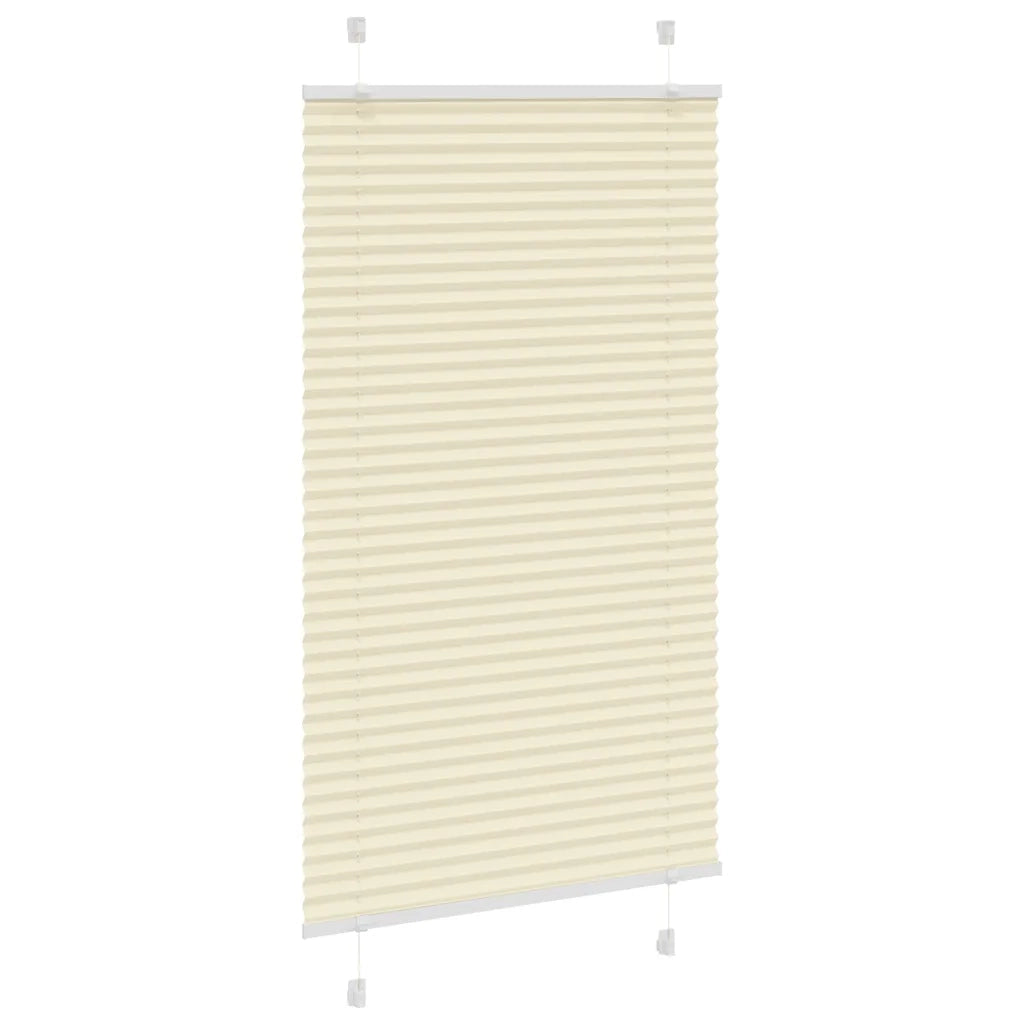 Tenda Plissettata Crema 70x100 cm Larghezza Tessuto 69,4 cm 4015273
