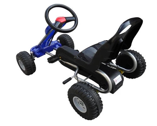 Go-kart a pedali per bambini blu 89 cm 0102003