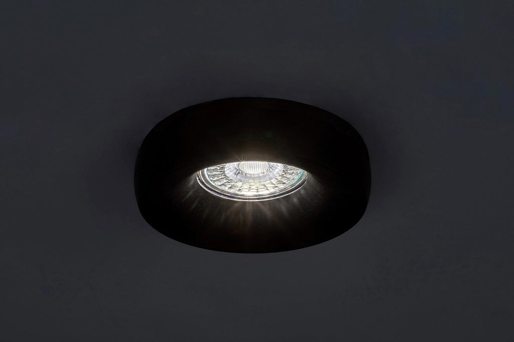 Spot soffitto moderno nero tondo Ø10 GU10 25W Rabalux