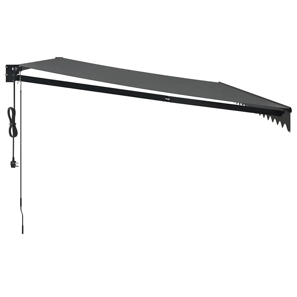 Tenda Sole Automatica Retrattile Antracite 5x3 m 3154515