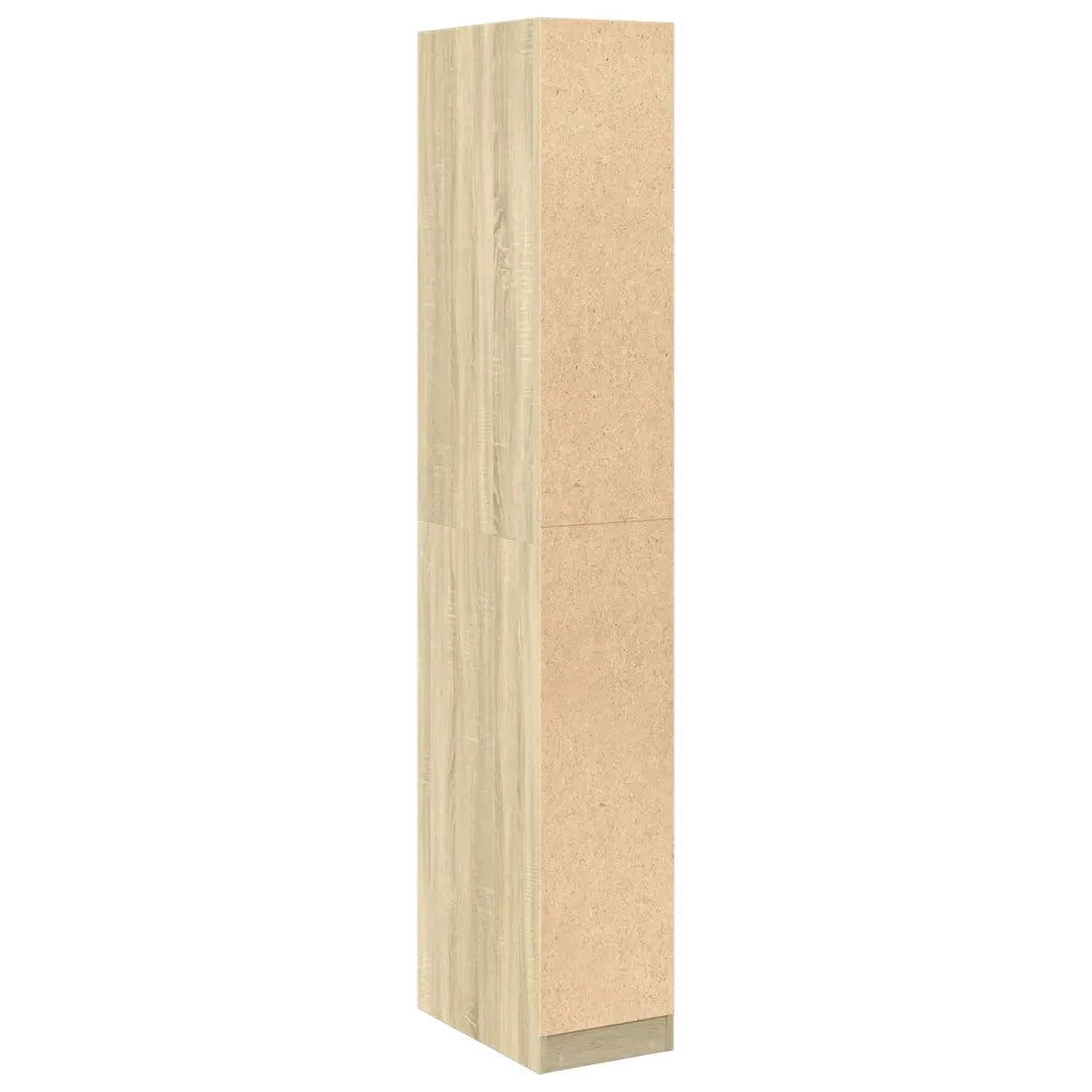 Armadio Rovere Sonoma 30x50x200 cm in Legno tecnico