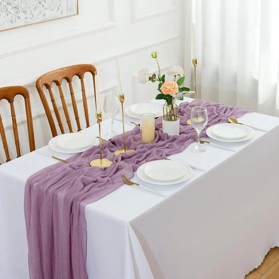 Tela da tavolo in lana 3 metri, ideale per matrimoni e feste