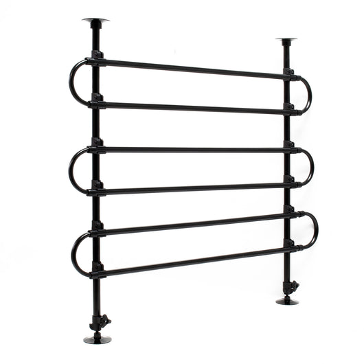 Griglia divisoria per auto regolabile in altezza e larghezza, modello C