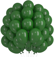 Ballooncini 60 pezzi - Ballooncini in lattice verde - 30 cm - Decorazione per feste - Matrimonio/Baby shower - Alta qualità, Non tossico - Ballooncini per feste
