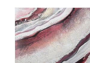 Dipinto su Tela Redy 80x2,8x80 cm in Legno di Pino e Canvas Multicolor