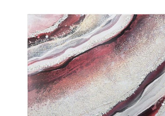 Dipinto su Tela Redy 80x2,8x80 cm in Legno di Pino e Canvas Multicolor